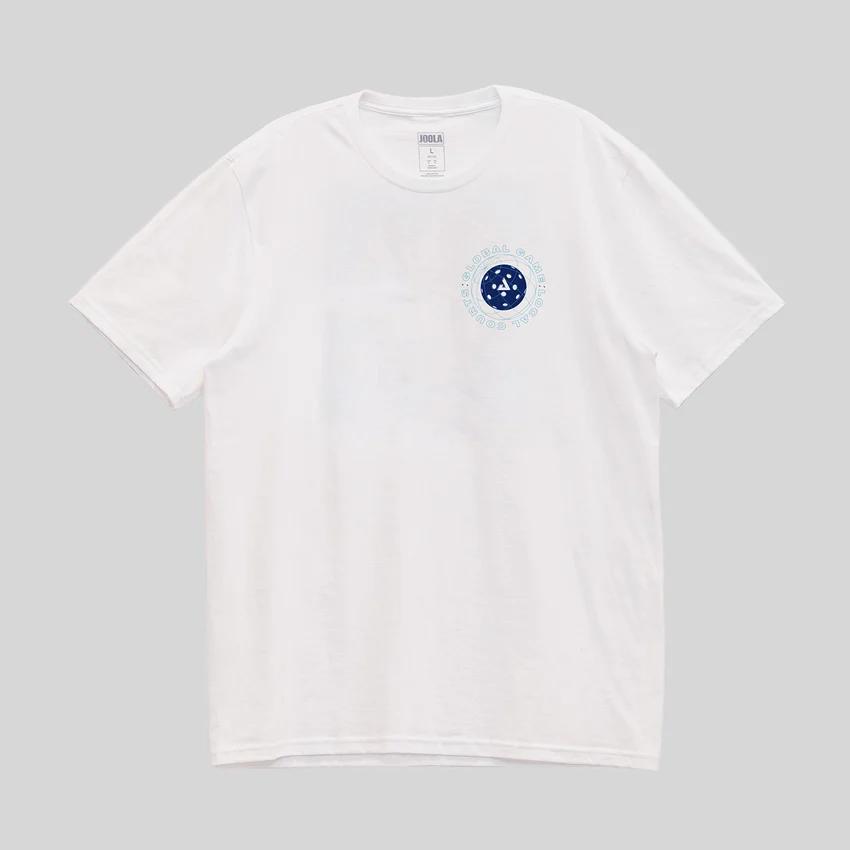 [JOO-400-600062] JOOLA Global Game Court Tee (White, M)