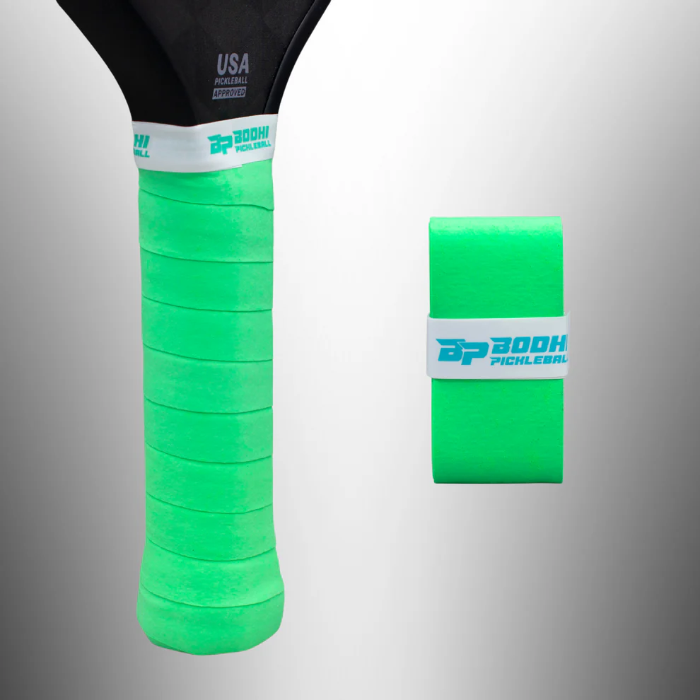 BODHI DRYtack Overgrips (Each) Premium Pickleball (Neon Green)