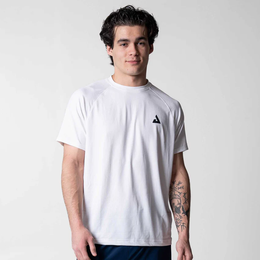 [JOO-400-300022] JOOLA Men's Court Short Sleeve (White, L)