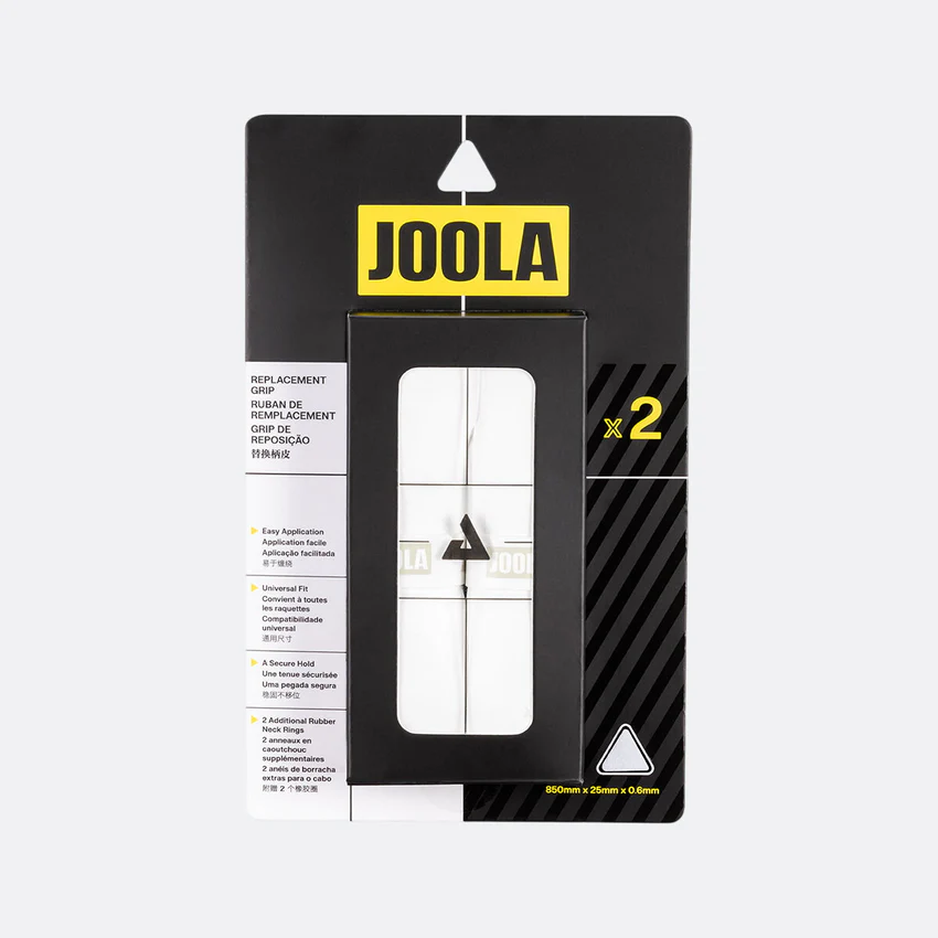 [JOO-350-600005] JOOLA Replacement Feel-Tac Pure Grip (White)